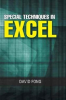 Special Techniques In Excel