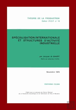 Bertrand.pt - Spécialisation Internationale Et Structures D'Activité Industrielle