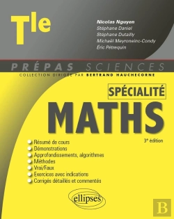 Bertrand.pt - Spécialité Mathématiques ; Terminale (3e Édition)