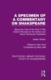 Specimen Of A Commentary On Shakspeare