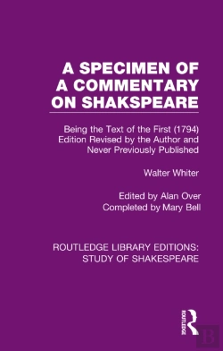 Bertrand.pt - Specimen Of A Commentary On Shakspeare