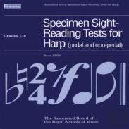 Specimen Sight-Reading Tests For Harp, Grades 1-8 (Pedal And Non-Pedal)