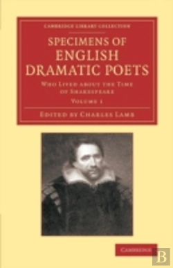 Bertrand.pt - Specimens Of English Dramatic Poets