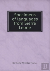 Specimens Of Languages From Sierra Leone