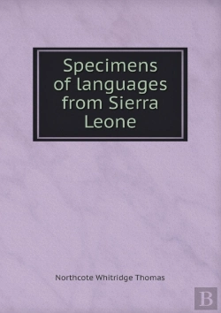 Bertrand.pt - Specimens Of Languages From Sierra Leone