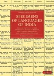 Specimens Of Languages Of India