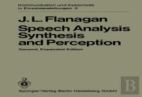 Speech Analysis Synthesis And Perception