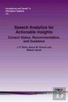 Speech Analytics For Actionable Insights