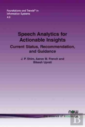Speech Analytics For Actionable Insights