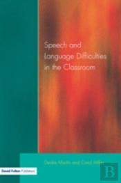 Speech And Language Difficulties In The Classroom