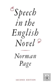 Speech In The English Novel