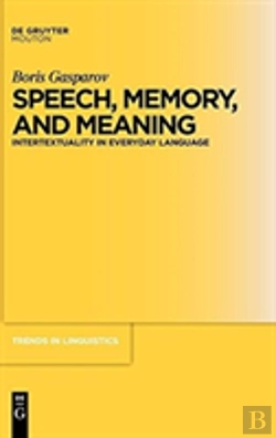 Bertrand.pt - Speech, Memory, And Meaning