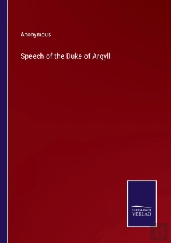 Bertrand.pt - Speech Of The Duke Of Argyll