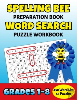 Bertrand.pt - Spelling Bee Preparation Book Word Search Puzzle Workbook Grades 1-8