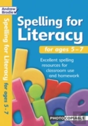 Spelling For Literacy For Ages 5-7
