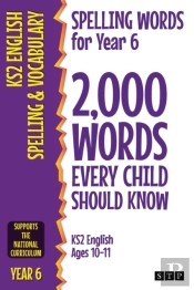 Spelling Words For Year 6