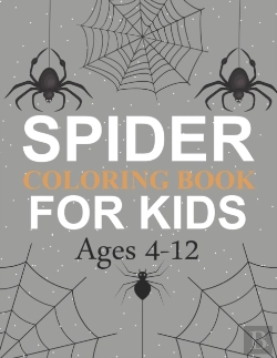 Bertrand.pt - Spider Coloring Book For Kids Ages 4-12