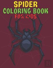 Spider Coloring Book For Kids