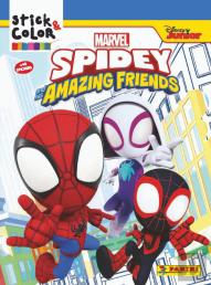 Spiderman And Friends Stick & Color