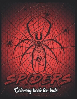 Bertrand.pt - Spiders Coloring Book For Kids.