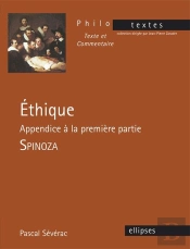 Spinoza, Éthique, Appendice À La Première Partie