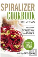 Spiralizer Cookbook