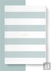 Spirit Stationery Striped A5 Notebook