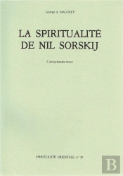 Spiritualite De Nil Sorskij