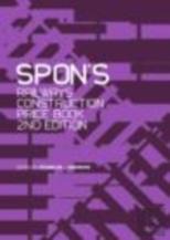 Spon'S Railways Construction Price Book