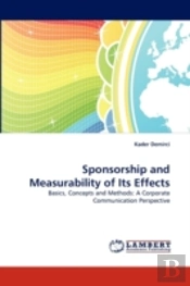 Sponsorship And Measurability Of Its Effects