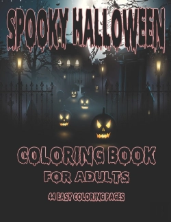 Bertrand.pt - Spooky Halloween Coloring Book For Adults