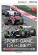 Sport, Game Or Hobby? Low Intermediate Book With Online Access