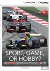 Sport, Game Or Hobby? Low Intermediate Book With Online Access