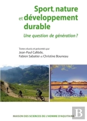 Sport, Nature Et Développement Durable : Une Question De Génération ?