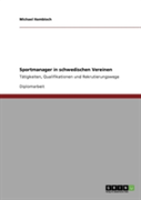 Sportmanager In Schwedischen Vereinen