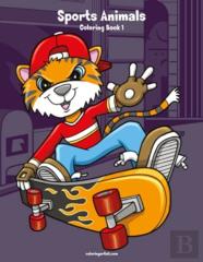 Sports Animals Coloring Book 1
