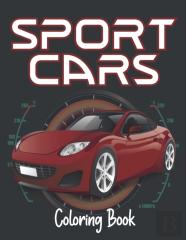 Sports Cars Coloring Book