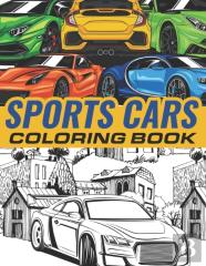 Sports Cars Coloring Book