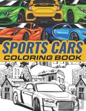 Sports Cars Coloring Book