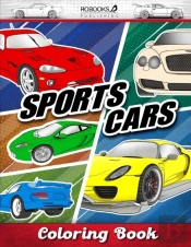 Sports Cars Coloring Book