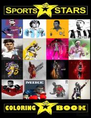 Sports Stars Coloring Book