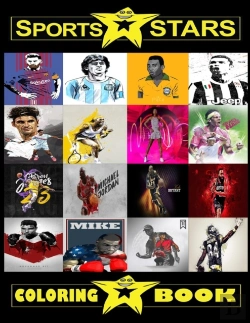Bertrand.pt - Sports Stars Coloring Book