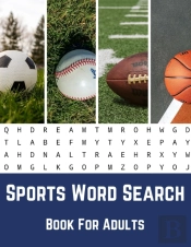 Sports Word Search Book For Adults