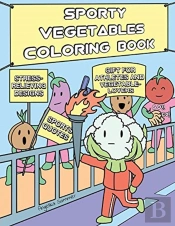 Sporty Vegetables Coloring Book