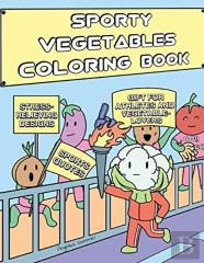 Sporty Vegetables Coloring Book