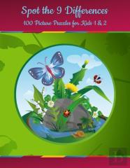 Spot The 9 Differences - 100 Picture Puzzles For Kids 1 & 2
