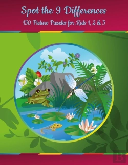Bertrand.pt - Spot The 9 Differences - 150 Picture Puzzles For Kids 1, 2 & 3