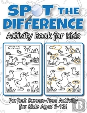 Spot The Difference Activity Book For Kids