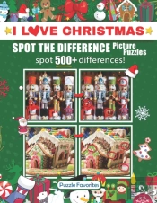 Spot The Difference 'I Love Christmas' Picture Puzzles