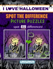 Spot The Difference 'I Love Halloween' Picture Puzzles